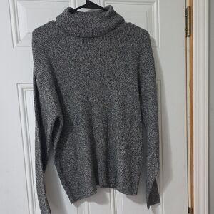 Talbots Charcoal Turtleneck Sweater